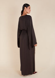 Miniature Rose Pleated Kaftan