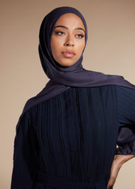 Premium Navy Modal Hijab