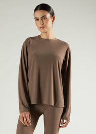 Second Skin Top Chestnut