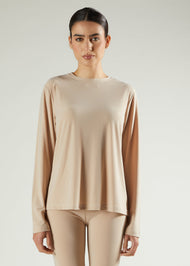 Second Skin Top Almond