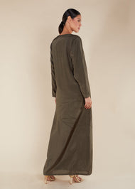 Raw Henna Slip Dress - Final Sale