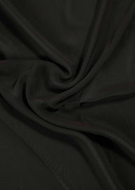 Dark Brown Chiffon Hijab