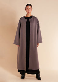 Modest Length Coat Grey - Final Sale
