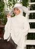 Fan Sleeve Maxi White
