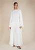Fan Sleeve Maxi White