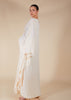 Floaty Tatreez Kaftan Cream