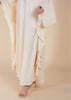 Floaty Tatreez Kaftan Cream