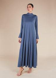 Iris Blue Abaya