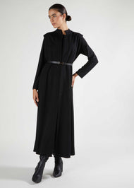 Longline Gilet Black