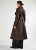 Mara Coat Dark Brown