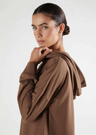 Maxi Hoody Coffee