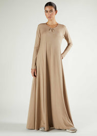 Mulberry Abaya Pewter