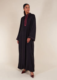 Pink Pop Cross Stitch Abaya