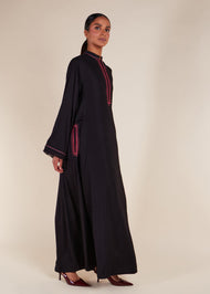 Pink Pop Cross Stitch Abaya