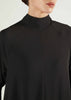 Raglan Sleeve Abaya Black