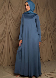 Iris Blue Abaya