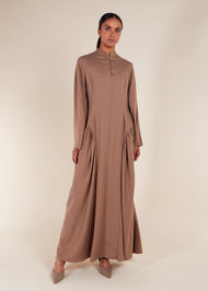 Side Pleat Maxi