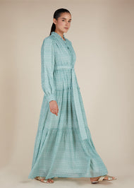 Softly Sage Floaty Maxi