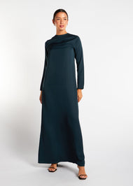 Straight Cut Maxi Green - Final Sale
