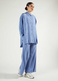 Trousers & Top Set Dusty Blue