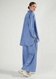 Trousers & Top Set Dusty Blue