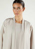 Twin Set Abaya Nude