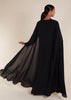 Black Caped Gown