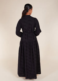 Broderie Maxi Black