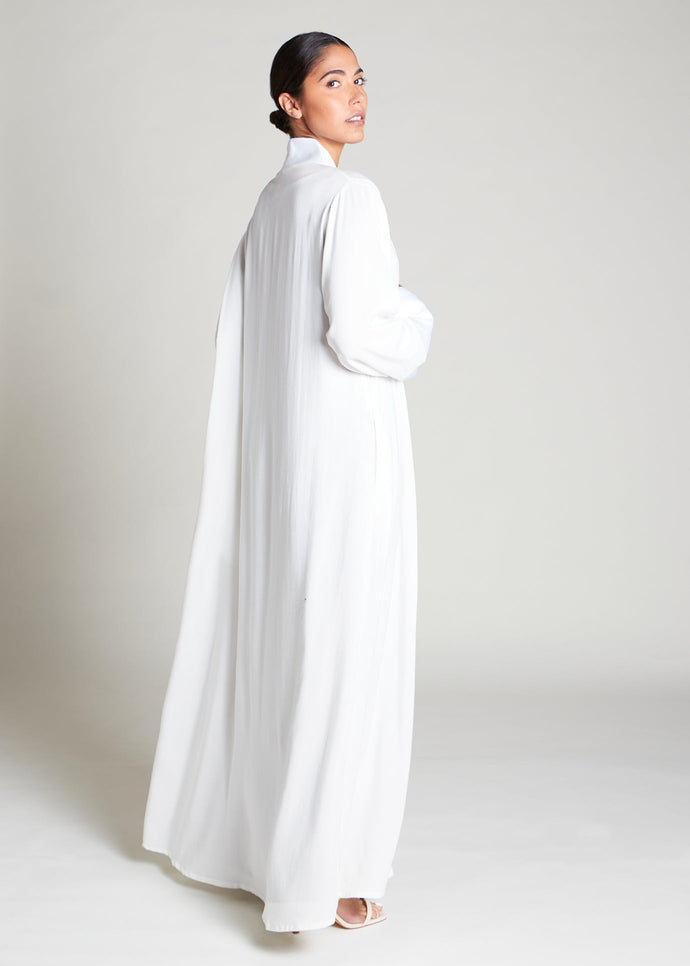 Loose Fit Kimono White | Kimonos | Aab Modest Wear