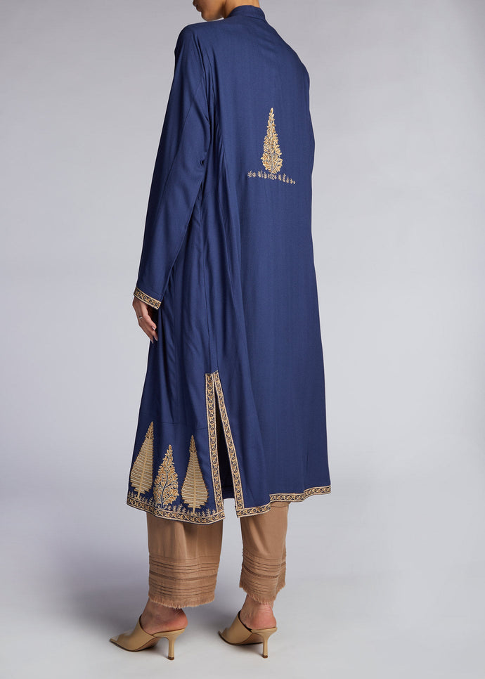 Qasida Kimono Blue Persia | Kimonos | Aab Modest Wear
