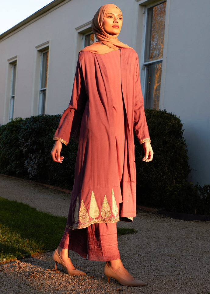 Qasida Kimono Damask Rose