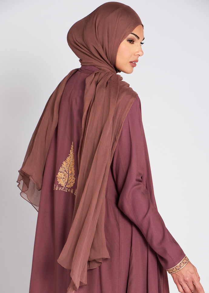 Qasida Kimono Damask Rose | Kimonos | Aab Modest Wear