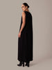 Two Piece Suit Abaya Black