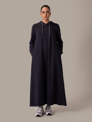 Hoody Abaya Navy