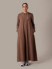 Hoody Abaya Dusty Rose