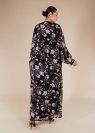 Oriental Print Kimono
