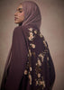 Vintage Rose Open Abaya