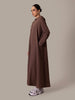 Hoody Abaya Taupe
