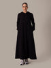 Hoody Abaya Black