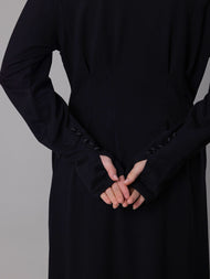 Slate Sculpted Dress Black