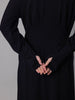 Slate Sculpted Dress Black