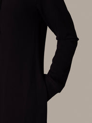 Hoody Abaya Black