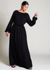 Drawcord Abaya Black | Abayas | Aab Modest Wear