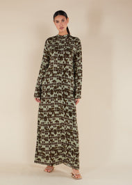 Urban Camo Maxi Dress