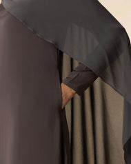 Grey Drape Maxi