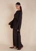Miniature Rose Pleated Kaftan
