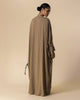 Loose Fit Abaya Natural
