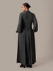 Ruffle Neck Maxi Sea Green