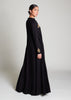 Atelier - Qasba Abaya Black Crepe | Abayas | Aab Modest Wear