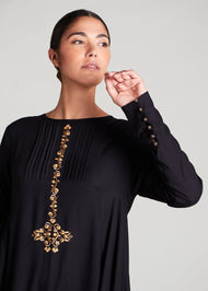 Atelier - Neroli Abaya Black Crepe | Abayas | Aab Modest Wear